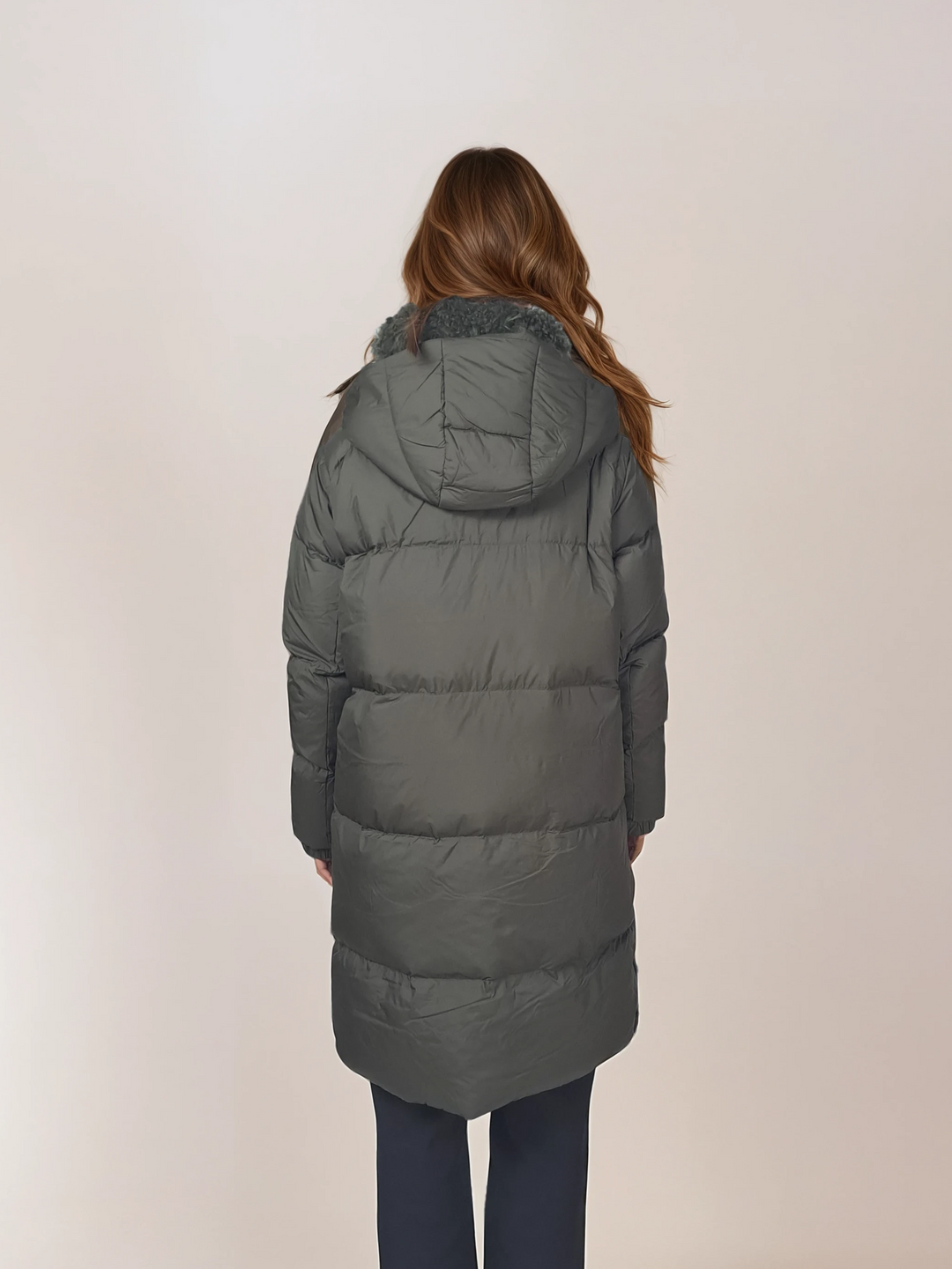 Heather, 98 cm. - Down jacket/vest - Women - Army Green