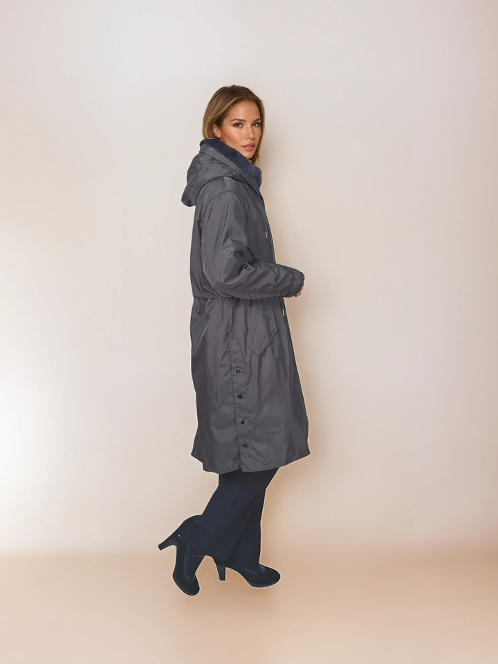 Calgary, 95 cm. - Kapuze - Textil - Damen - Armee