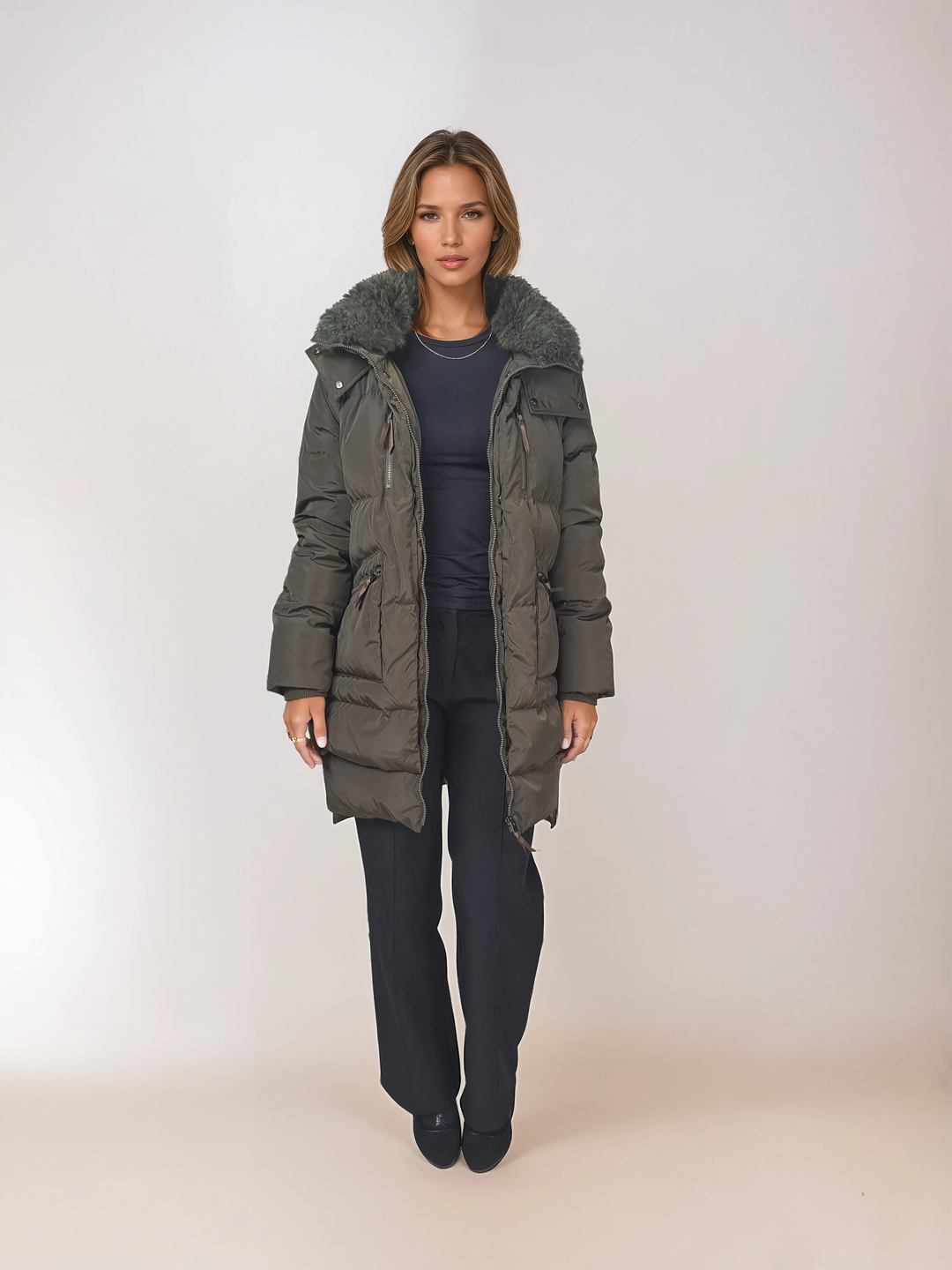 Heva, 90 cm. - Huppu - alas - naiset - armeija