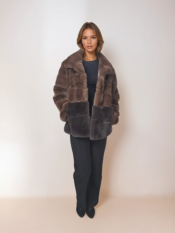 Hanon, 65 cm. - Rex - Naiset - pastelli ja suklaa