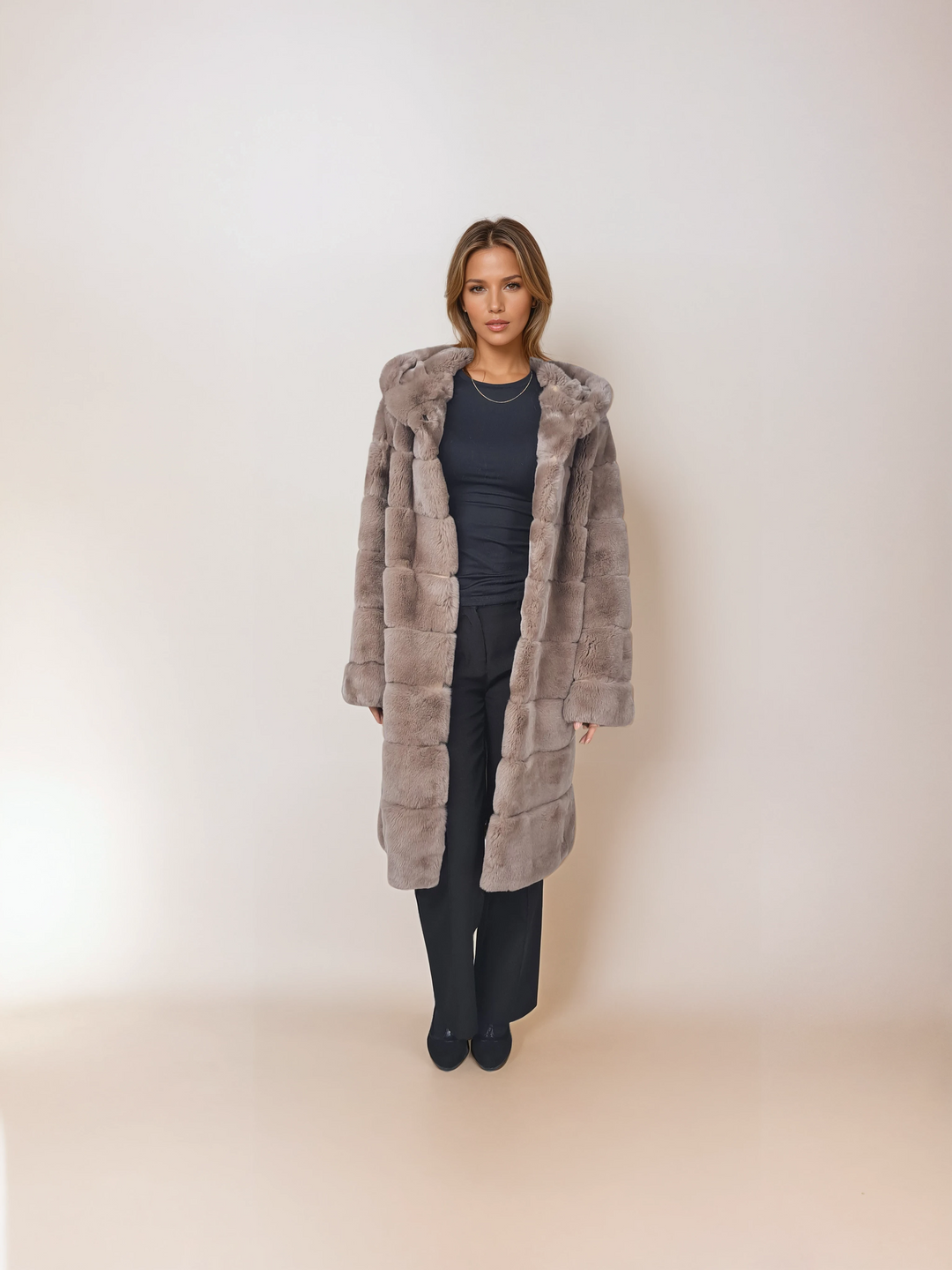 Petrovski, 100 cm. - Krave - Rex - Kvinder - Cafe Latte