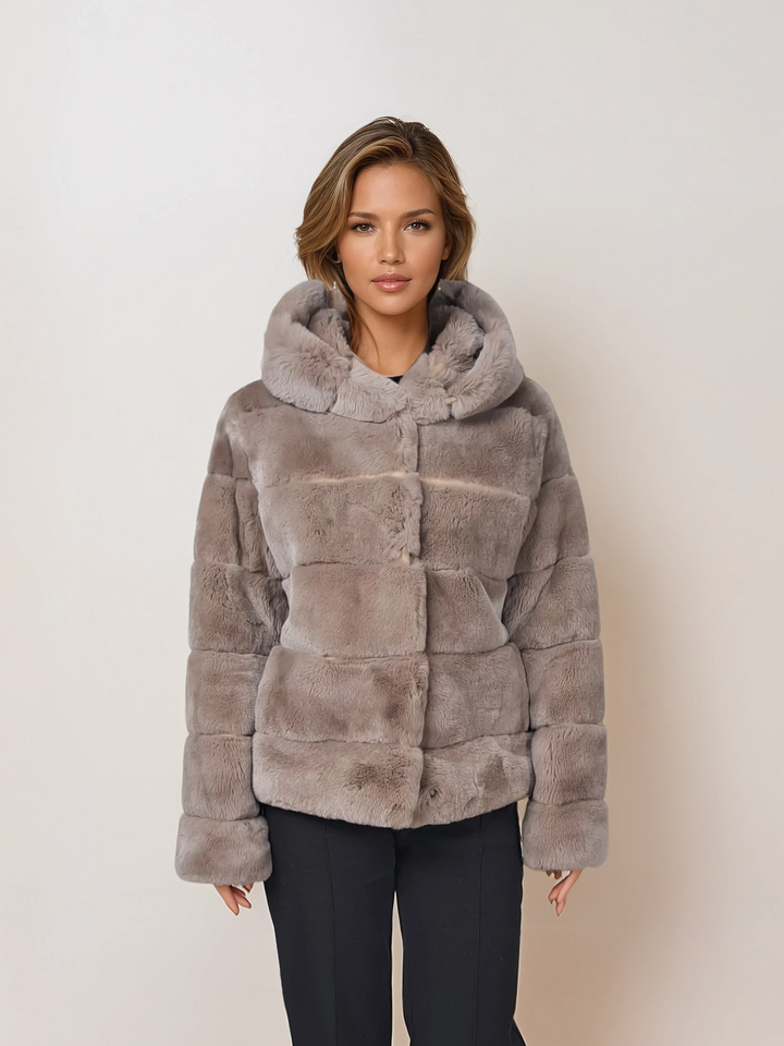 Petrovski, 60 cm. - Hood - Rex - Femmes - Cafe Latte