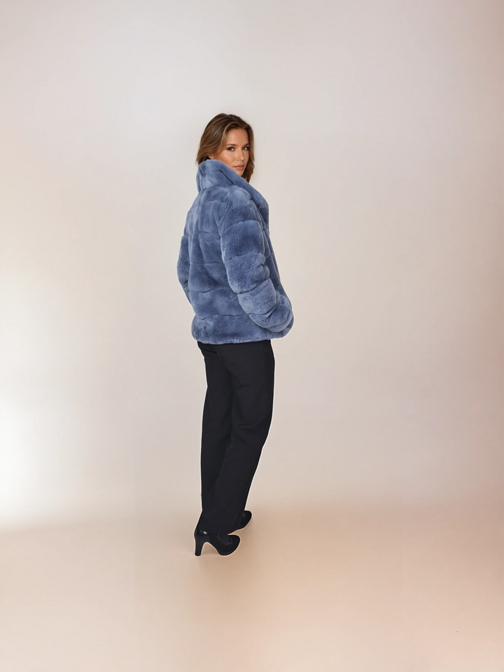 Petrovski, 60 cm. - Collar - Rex - Women - Skye Blue