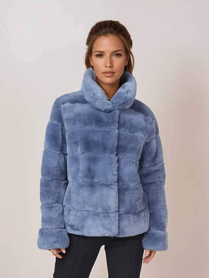 Petrovski, 60 cm. - Collar - Rex - Women - Skye Blue