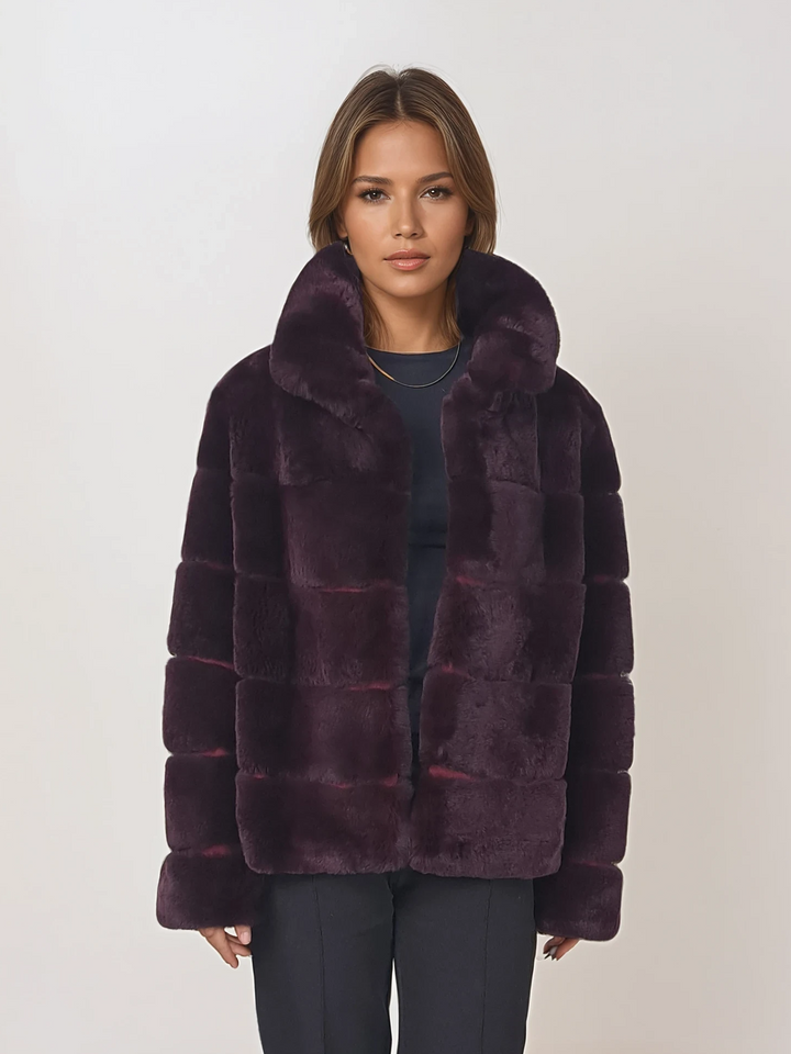 Petrovski, 60 cm. - Collar - Rex - Women - Wine