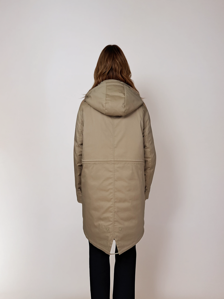 Ivana, 97 cm. - Tekstil - Kvinder - Off White