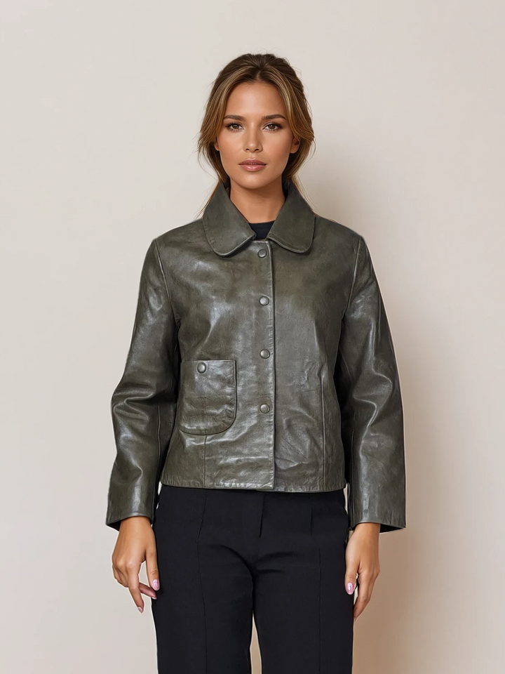 Marley, 53 cm. - Krave - Lamme Luxur Læder - Damer - Oliven