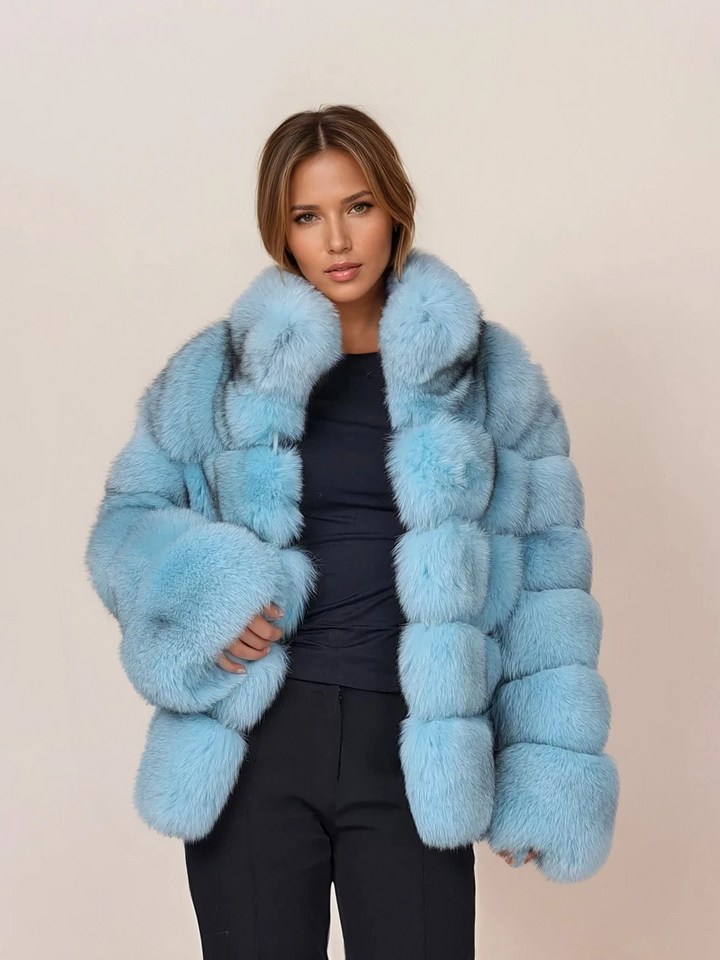 Virginia, 60 cm. - Blauer Fuchs - Damen - Türkis