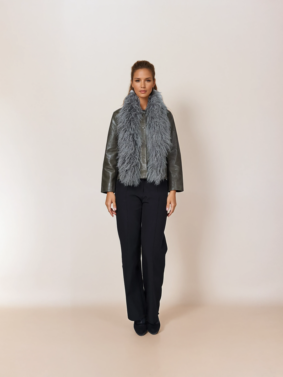 Krage - Kalgan Lamb - Tillbehör - Ljusgrå