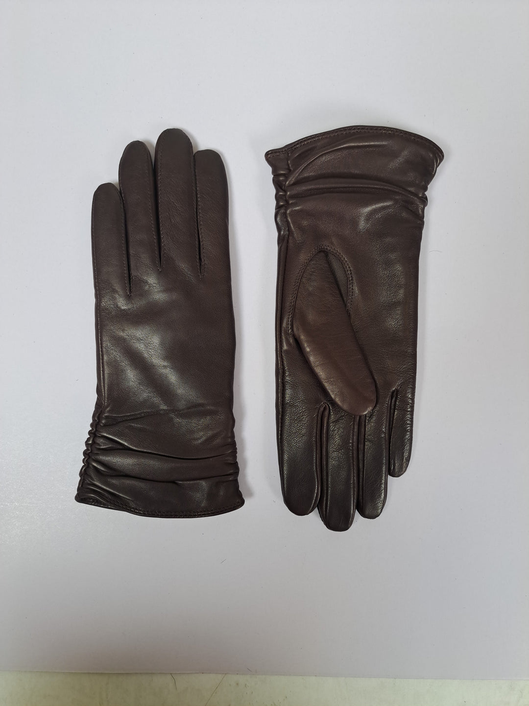 2261 Glove - Lamb Slink Leather -Accesories - Brown