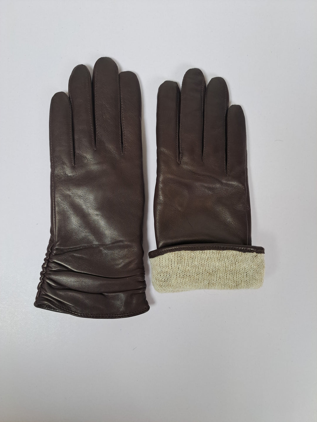 2261 Glove - Lamb Slink Leather -Accesories - Brown