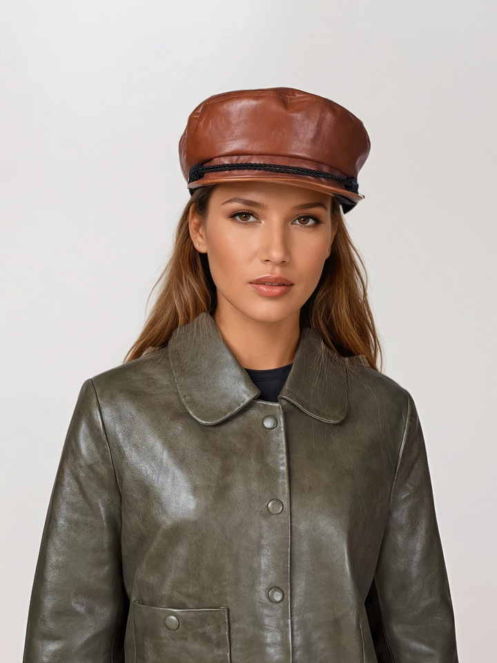 602-5256/08 Hut – Leder – Zubehör – Braun