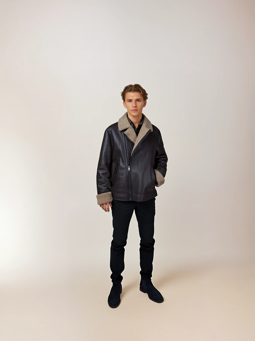 Hadley, 68 cm. - Krage - Rock Lamm - Man - Brun