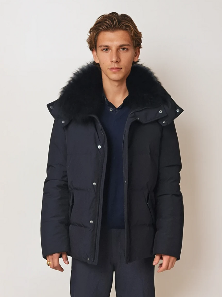 Joshua, 75 cm. - Ned - Mand - Sort