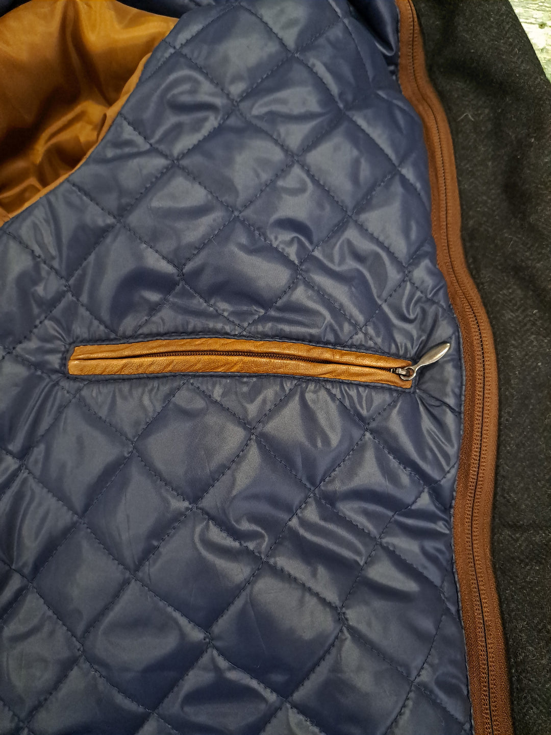 Jean, 70 cm. - Cuir d'Agneau Malli - Homme - Marron Cuivré