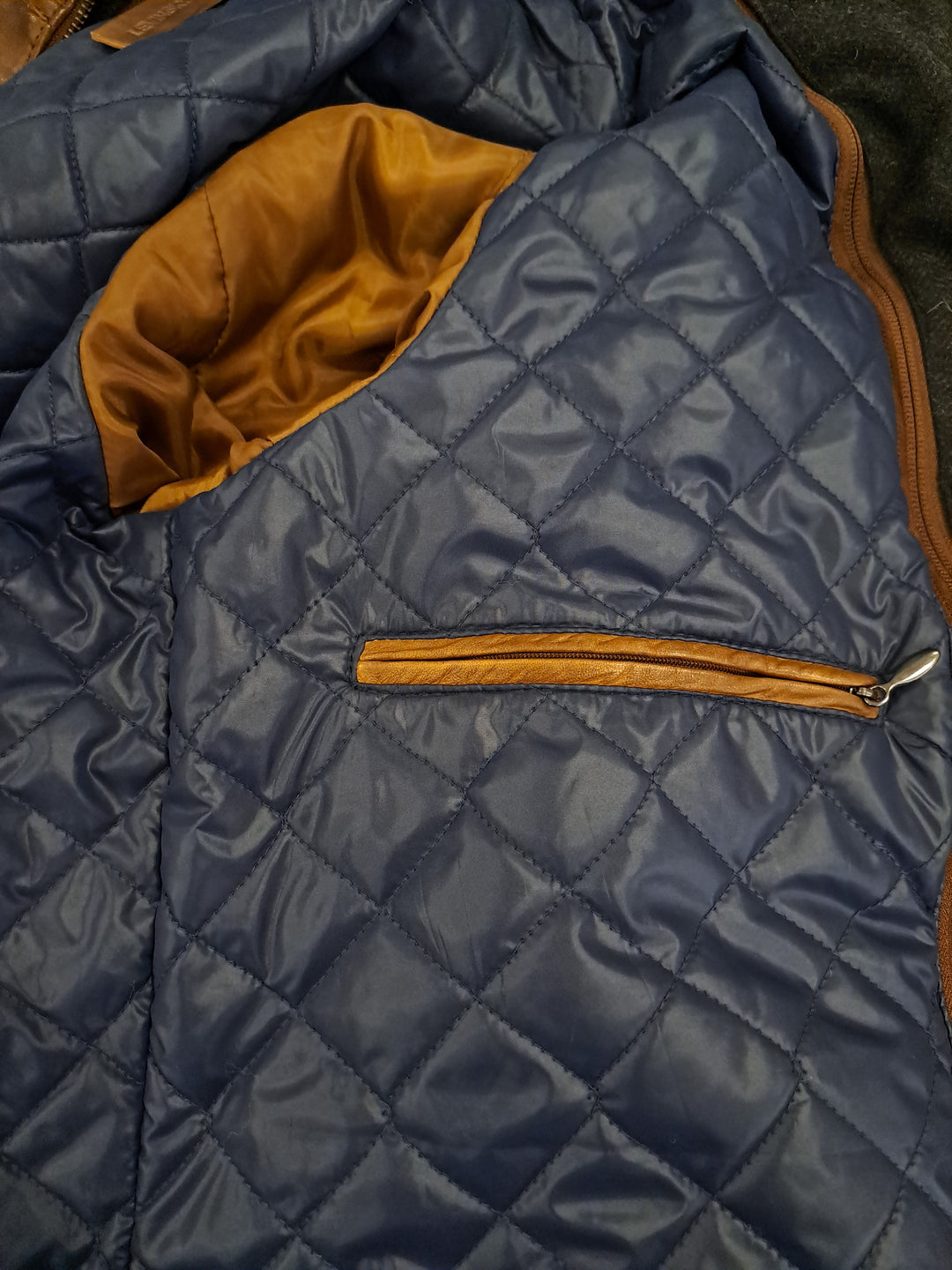Jean, 70 cm. - Cuir d'Agneau Malli - Homme - Marron Cuivré