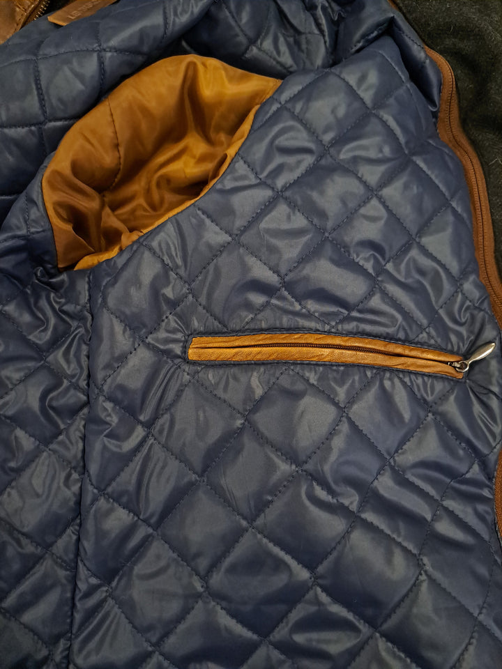Jean, 70 cm. - Cuir d'Agneau Malli - Homme - Marron Cuivré