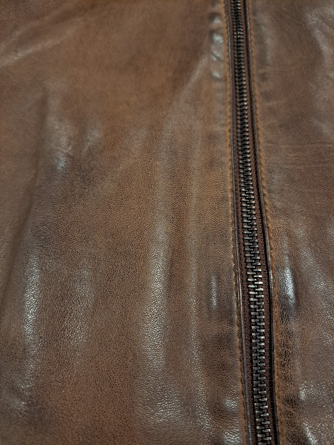 Jean, 70 cm. - Cuir d'Agneau Malli - Homme - Marron Cuivré