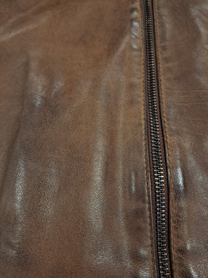 Jean, 70 cm. - Cuir d'Agneau Malli - Homme - Marron Cuivré