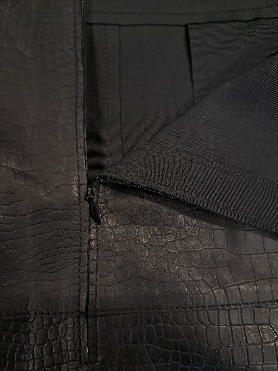 Debora Skirt - Lamb Leather - Women - Black