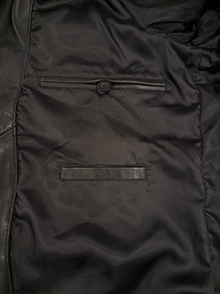 Luca, 68 cm. - Lammnappa - Man - Svart