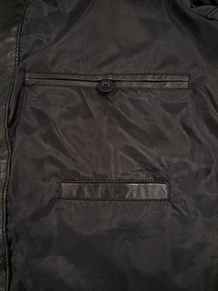 Mens 3535, 68 cm. - Lamb Leather - Man - Black