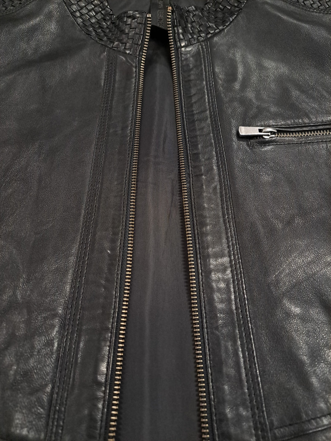 Mens 3535, 68 cm. - Lamb Leather - Man - Black