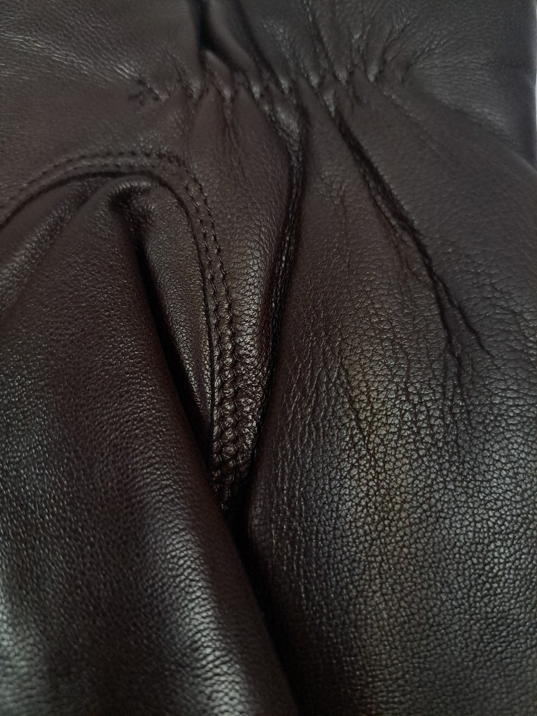 Luvas de 123 m - couro de ovelha - acessórios - marrom