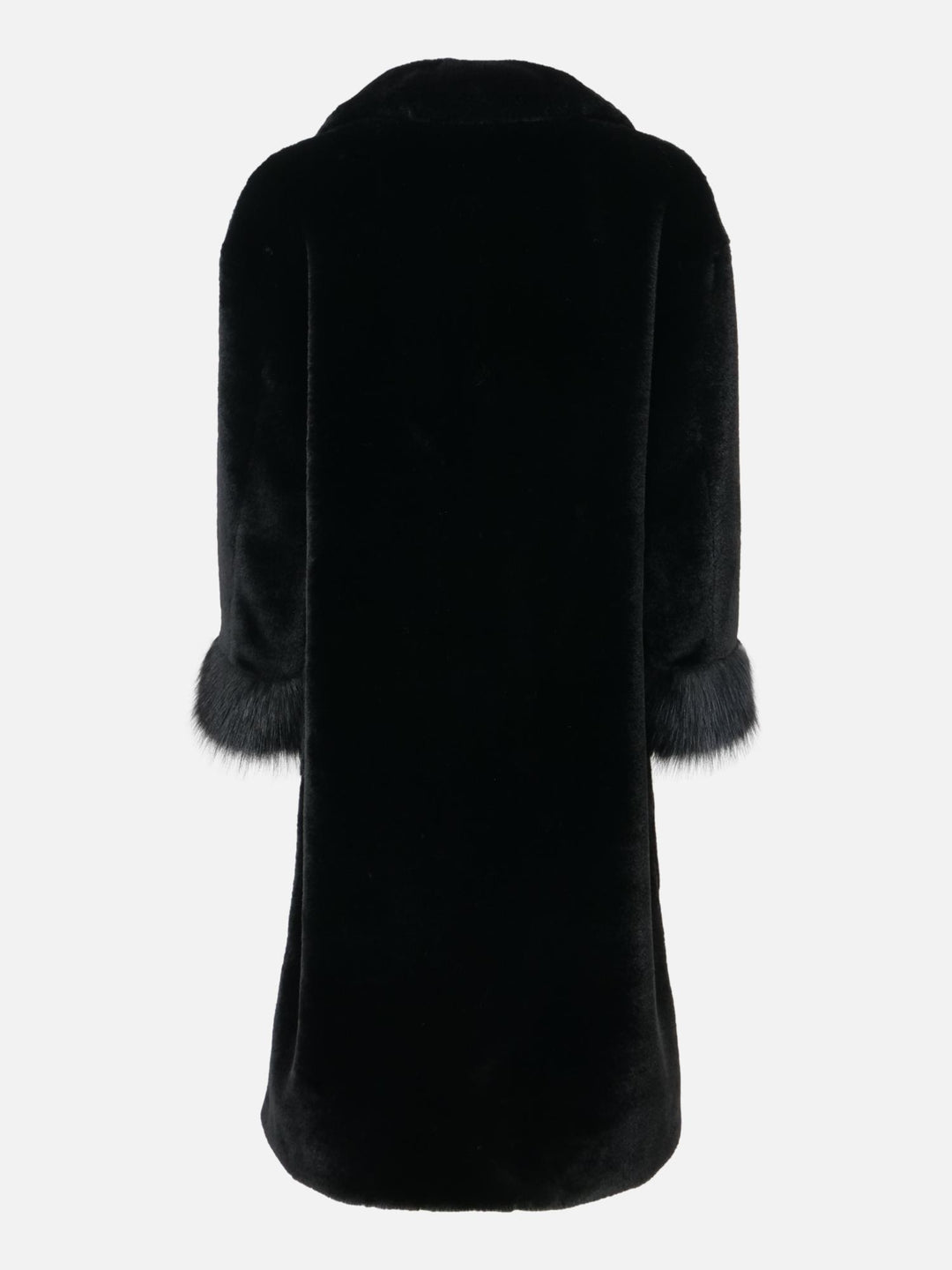 Cille, 110 cm. - Collar - 100% Faux Fur - Women - Black