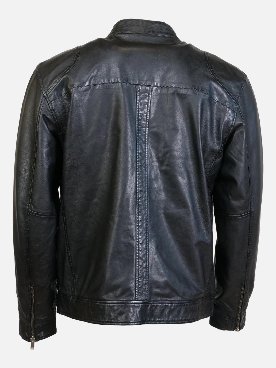 Heino, 68 cm. - Lamb Hollywood Leather - Man - Black