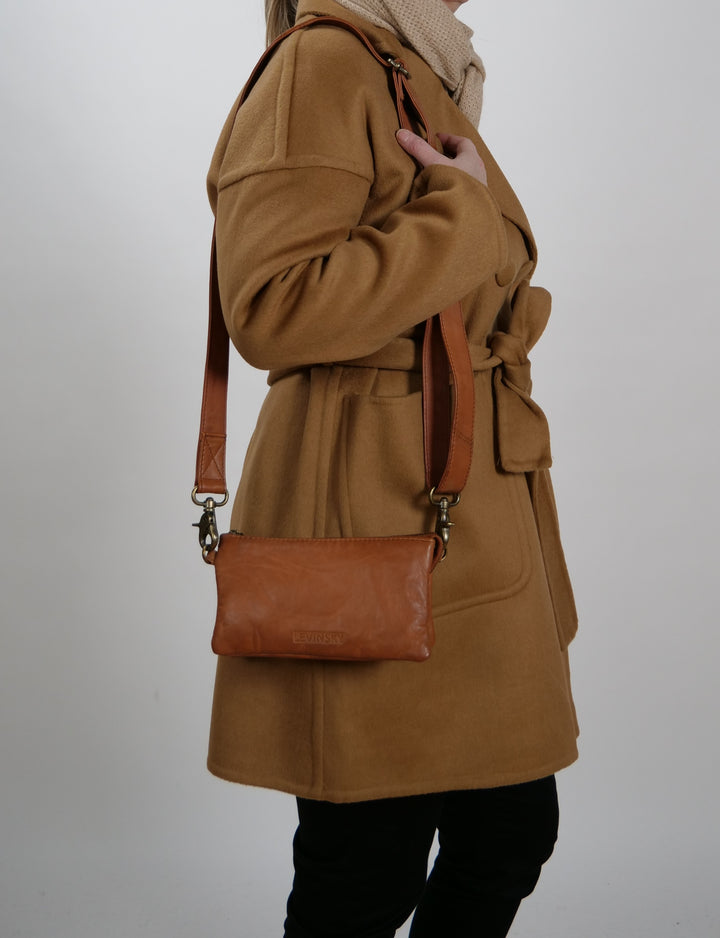 PF-01 Bag - Sheep Leather - Accesories - Cognac