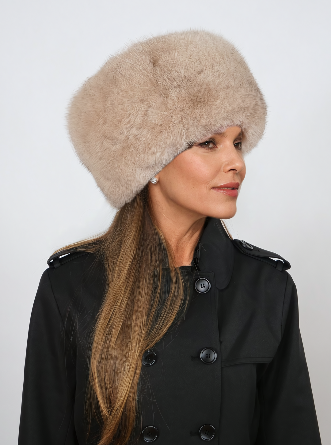 HL22C049 Hatt - Blue Fox - Tillbehör - Camel Snow Top