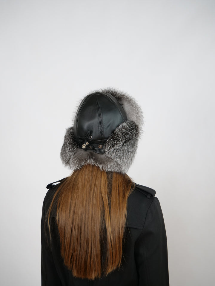 202 Fox Trapper Hat - Fox - Accesories - Black