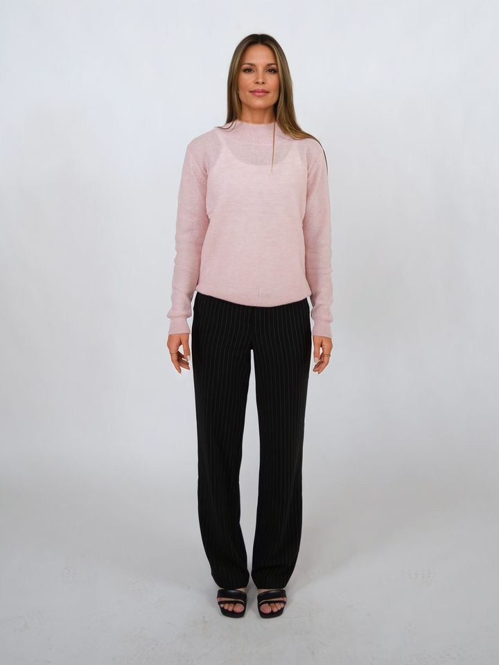 MKI Womens Sweater - 100% PureCashmere - Accesories - Pink