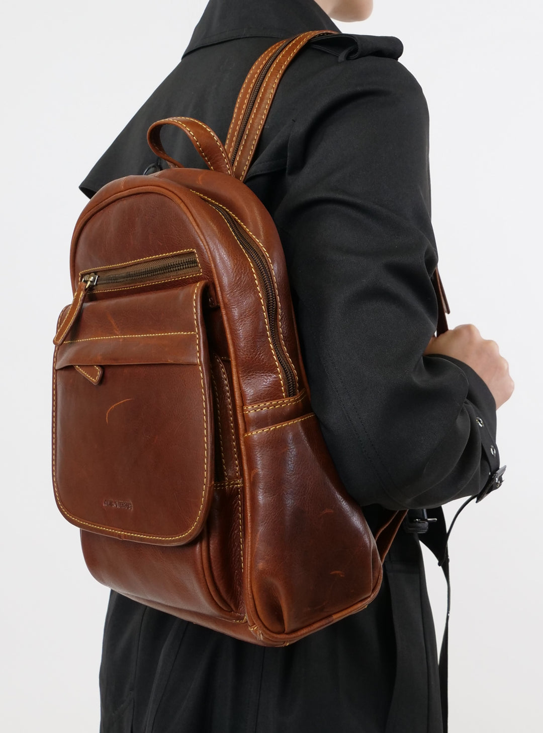 MB-058-R Rucksack – Zubehör – Cognac