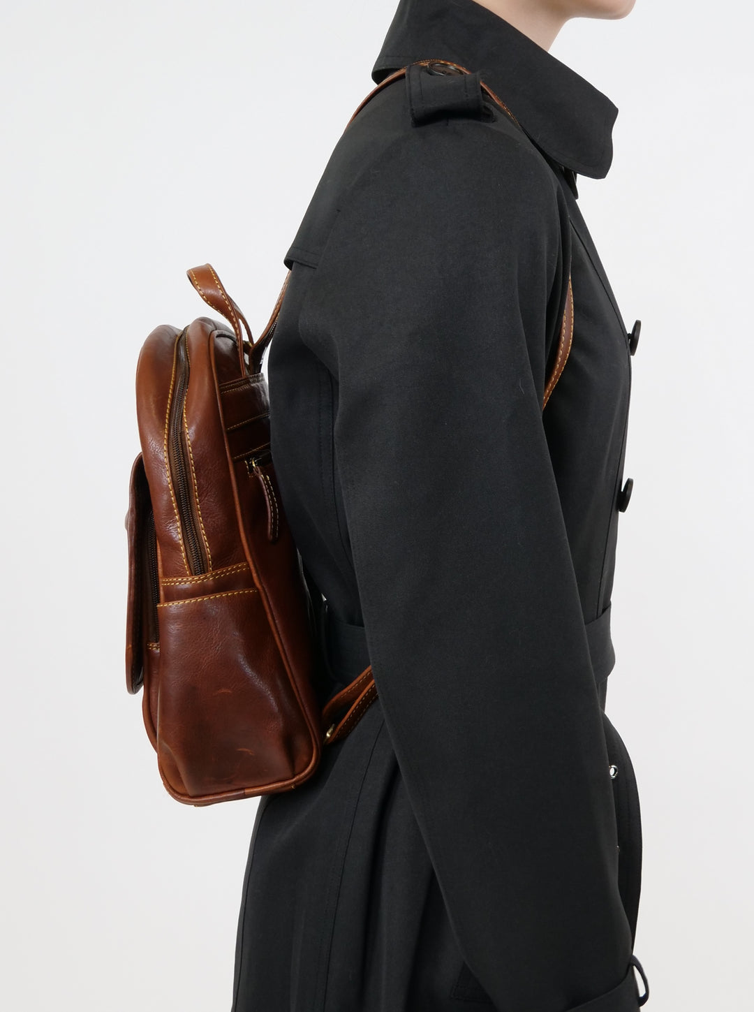 MB-058-R Rucksack – Zubehör – Cognac