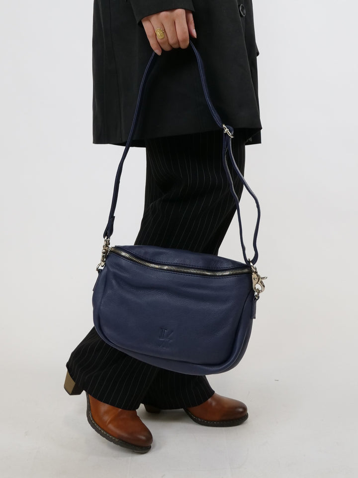 PF-15 Bag - Leather - Accesories - Navy