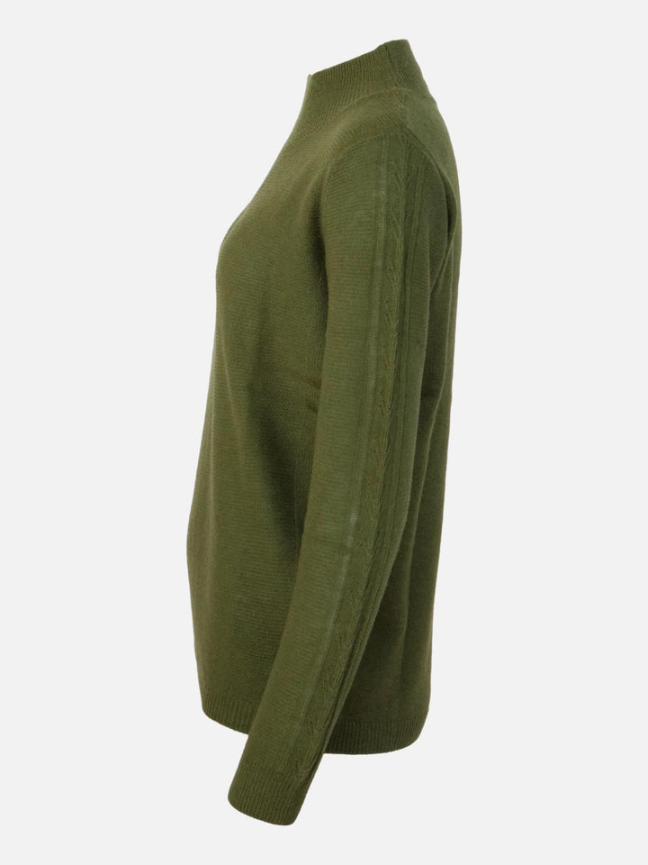 MKI Sweater - Dame - 100% Uld trøje - Grøn