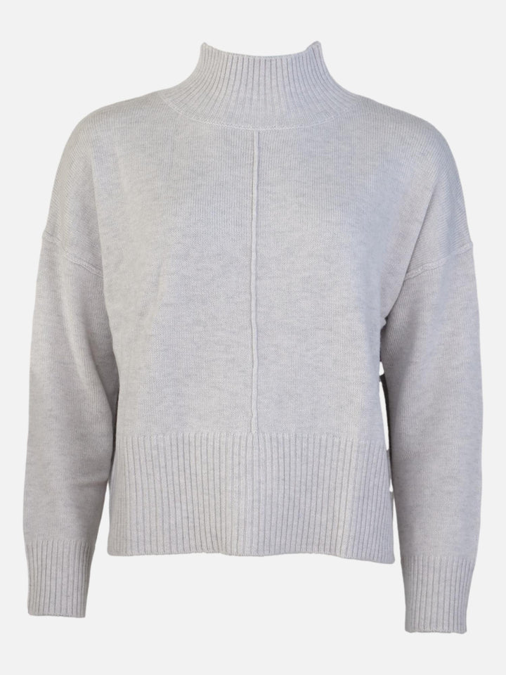 SY-23080 Sweater - 100% Wool - Woman - Light Grey