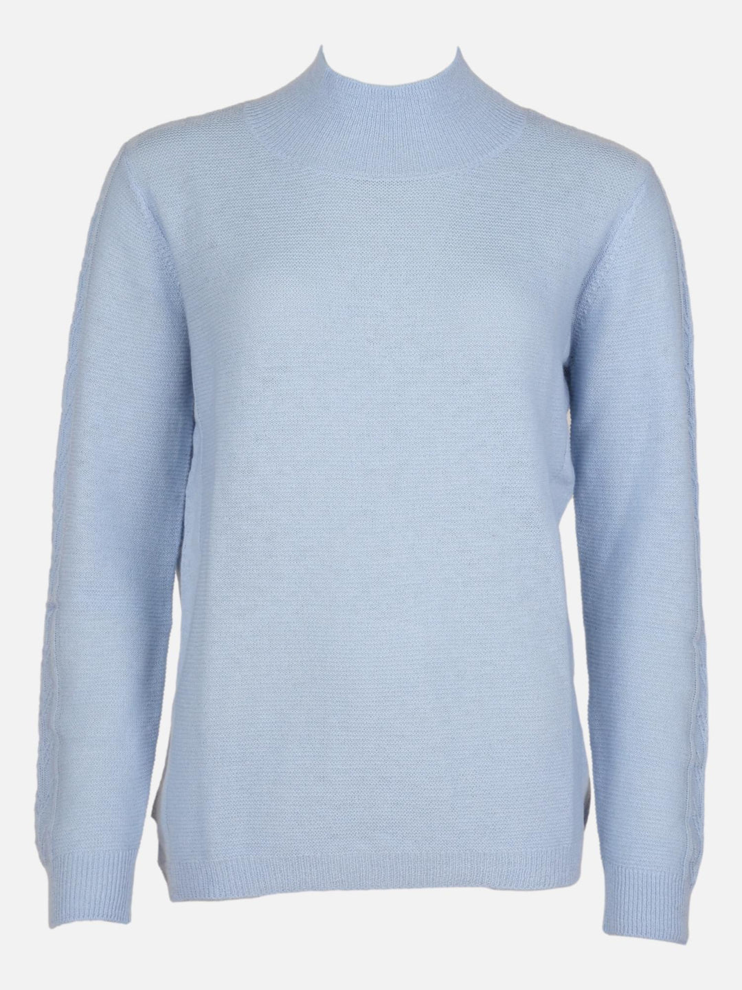 MKI Sweater - 100% Merino Uld - Dame - Lyseblå