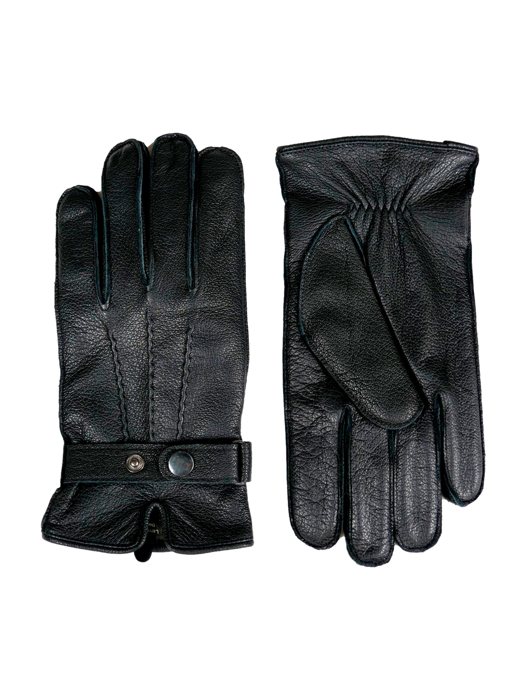 162 Handschuhe – Ziegenleder – Zubehör – Schwarz