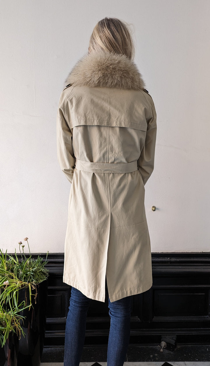 Gazia - Trench coat - Dame - Beige