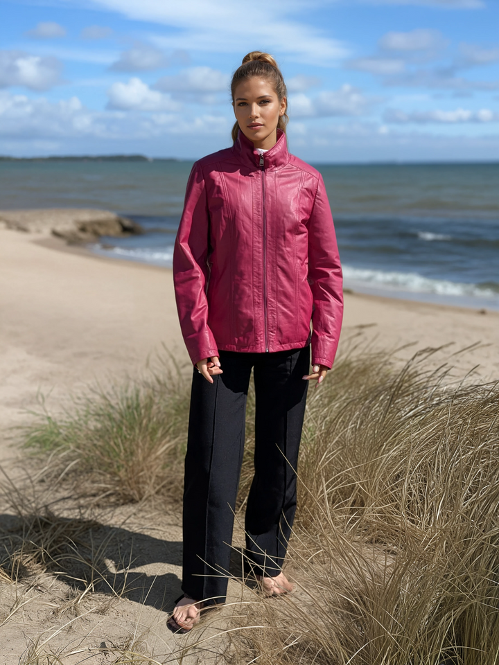 Alize, 60 cm. - Lamb Dior Læder - Damer - Magneta