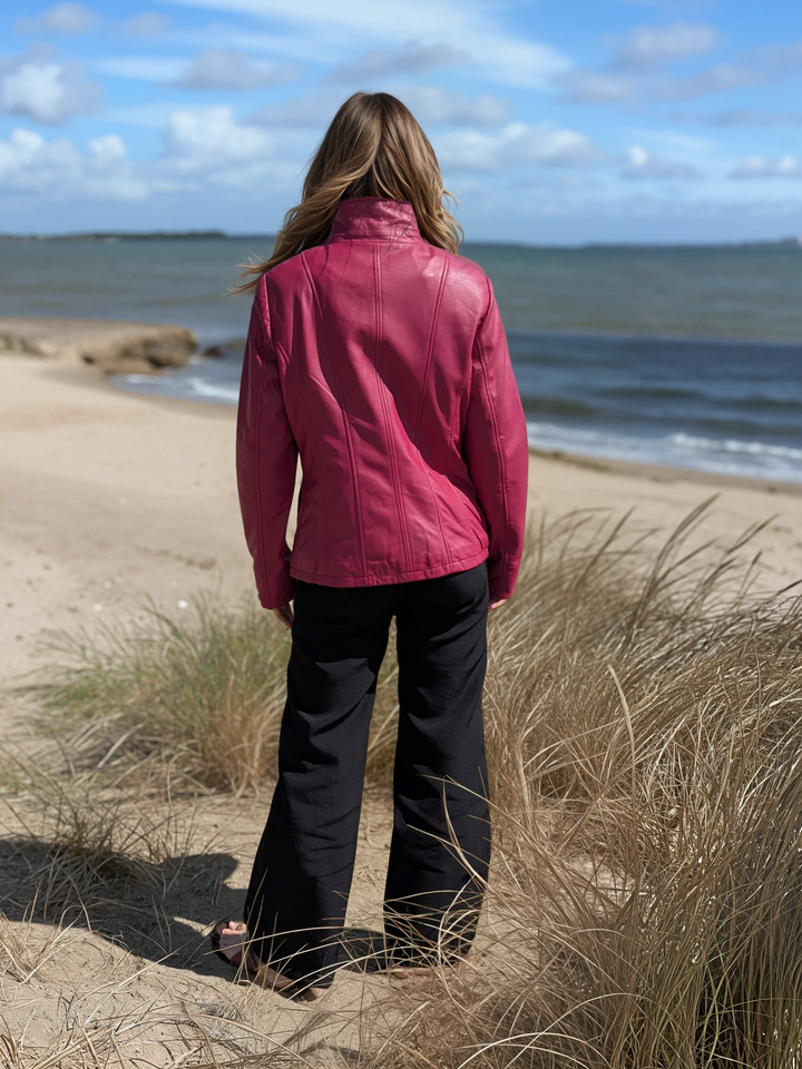 Alize, 60 cm. - Lamb Dior Læder - Damer - Magneta