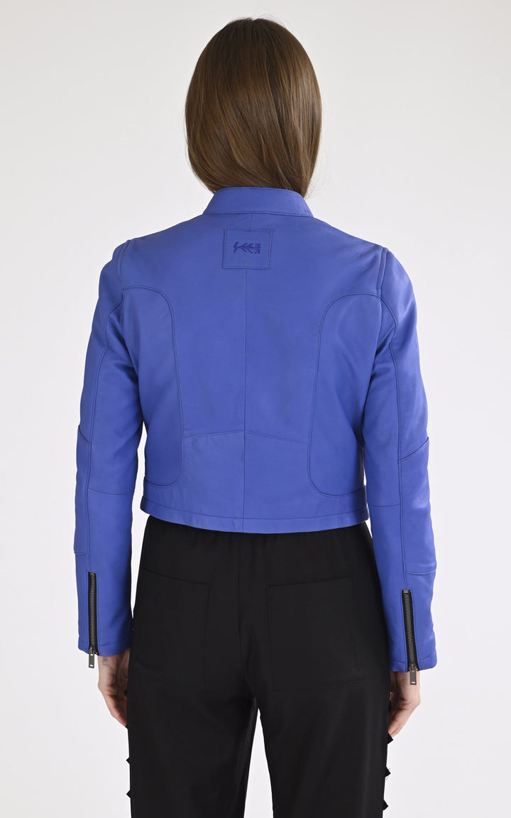 A "LOLA 104174" Bleu Rose Garden Blouson Femme back photo