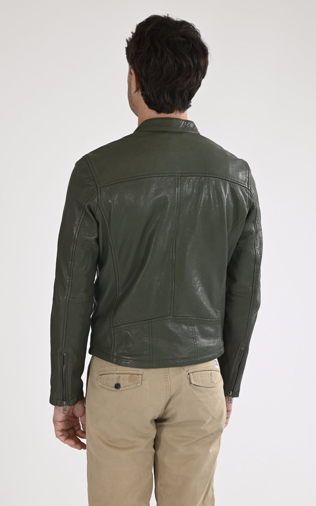 A "GAFINO 101843" Vert Daytona 73 Blouson Homme back photo