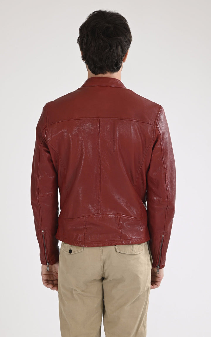 A "GAFINO 101843" Rouge Daytona 73 Blouson Homme back photo