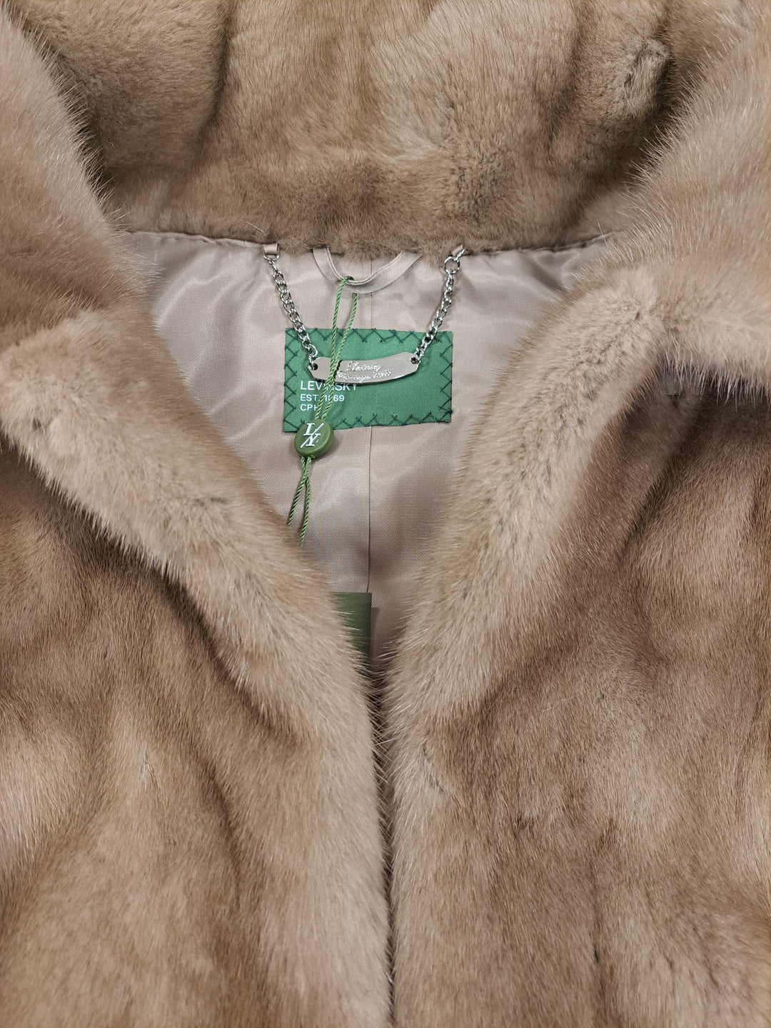 Irene, 65 cm. - Collar - Mink - Women - Pastel