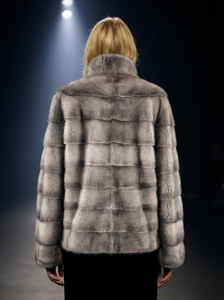 Olise, 60 cm. - Mink - Donne - Silver Blue