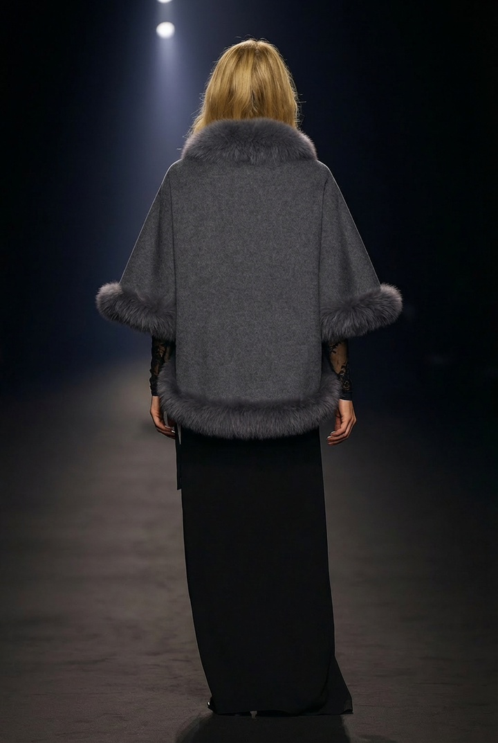 Chadron Kap, 65 cm. - ohuempi kaksoispintavilla - harmaa